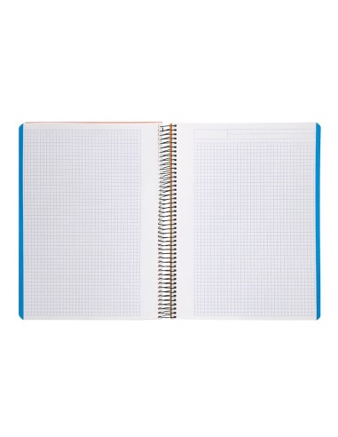 CUADERNO ESP. WONDER A7 T.PLASTICO MICRO 5MM 4B.100H. 90GR. CEL.