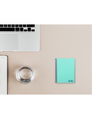 CUADERNO ESP. WONDER A7 T.PLASTICO MICRO 5MM 4B.100H. 90GR. VE.