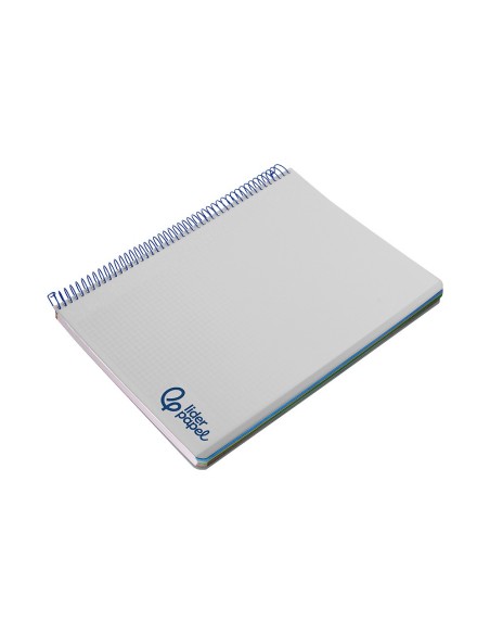 CUADERNO ESP. WONDER A7 T.PLASTICO MICRO 5MM 4B 100H. 90GR. GRIS