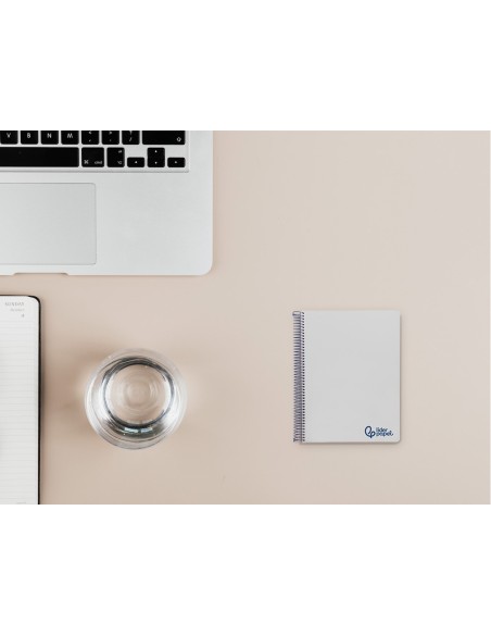 CUADERNO ESP. WONDER A7 T.PLASTICO MICRO 5MM 4B 100H. 90GR. GRIS