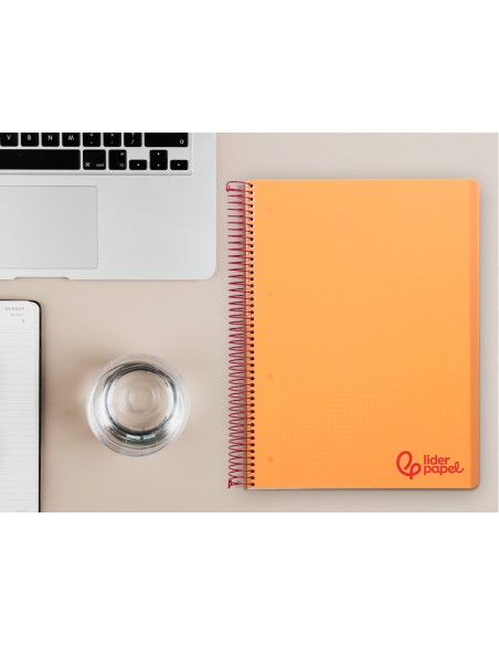 CUADERNO ESP. WONDER A4 T.PLASTICO MICRO 5MM 5B 4T. 120H 90GR. NJ.