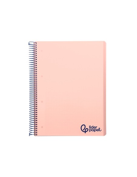 CUADERNO ESP. WONDER A4 T.PLASTICO MICRO 5MM 5B 4T. 120H 90GR. ROSA
