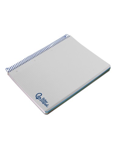 CUADERNO ESP. WONDER A4 T.PLASTICO MICRO 5MM 5B 4T. 120H 90GR. GRIS