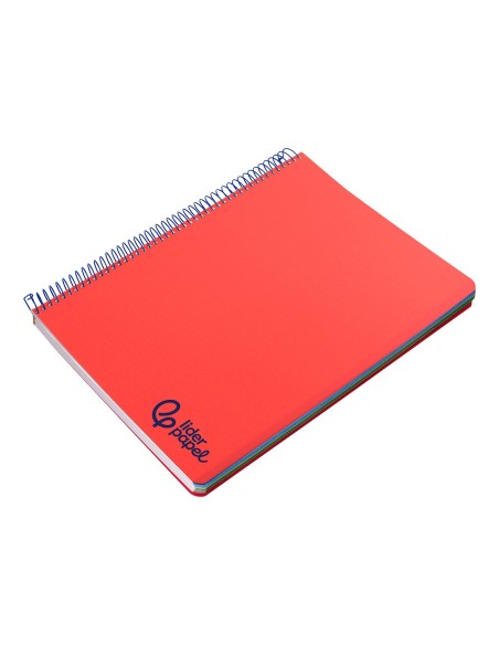 CUADERNO ESP. WONDER A4 T.PLASTICO MICRO 5MM 5B 4T. 120H 90GR. RJ.