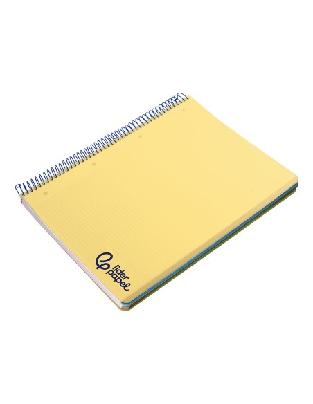 CUADERNO ESP. WONDER A5 T.PLASTICO MICRO 5MM 5B 6T. 120H 90GR. AM.