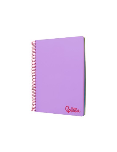 CUADERNO ESP. WONDER A5 T.PLASTICO MICRO 5MM 5B 6T. 120H 90GR. VIO