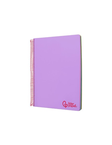 CUADERNO ESP. WONDER A5 T.PLASTICO MICRO 5MM 5B 6T. 120H 90GR. VIO