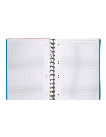 CUADERNO ESP. WONDER A5 T.PLASTICO MICRO 5MM 5B 6T. 120H 90GR. AZ.