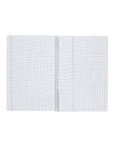 CUADERNO ESP. WONDER A4 T.PLASTICO 3MM 80H 90GR. COL.SURT.