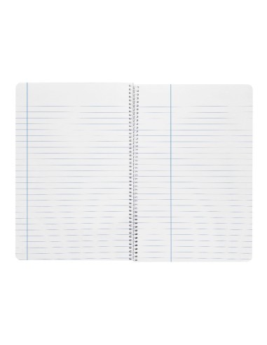 CUADERNO ESP. WONDER A4 T.PLASTICO HORIZONTAL 80H 90GR. COL.SURT.