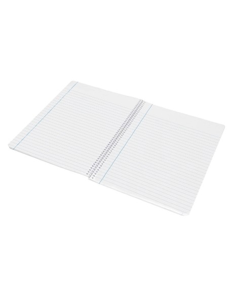 CUADERNO ESP. WONDER A4 T.PLASTICO HORIZONTAL 80H 90GR. COL.SURT.