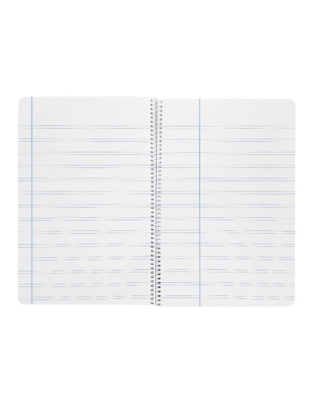 CUADERNO ESP. WONDER A4 T.PLASTICO PAUTA 2,5MM 80H 90GR. COL.SURT.