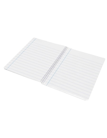 CUADERNO ESP. WONDER A4 T.PLASTICO PAUTA 2,5MM 80H 90GR. COL.SURT.