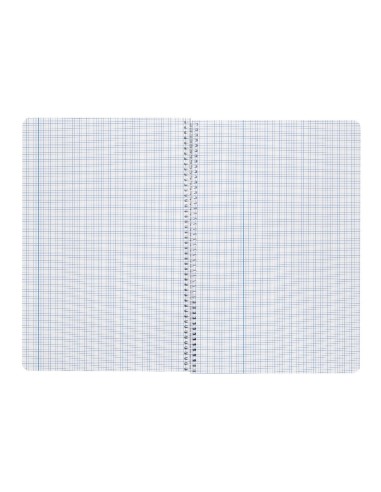 CUADERNO ESP. WONDER A4 T.PLASTICO MILIMETRADO 80H 90GR. COL.SURT.