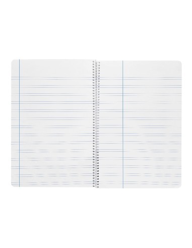 CUADERNO ESP. WONDER A4 T.PLASTICO PAUTA 3,5MM 80H 90GR. COL.SURT.