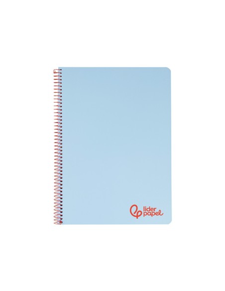 CUADERNO ESP. WONDER A4 T.PLASTICO 4MM 80H 90GR. AZ. *74927