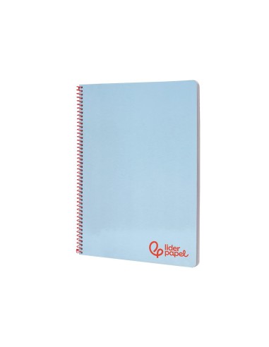 CUADERNO ESP. WONDER A4 T.PLASTICO 4MM 80H 90GR. AZ. *74927