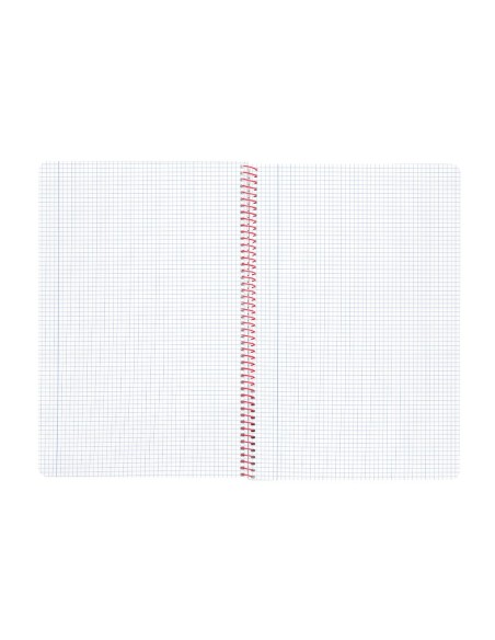 CUADERNO ESP. WONDER A4 T.PLASTICO 4MM 80H 90GR. NJ. *08969