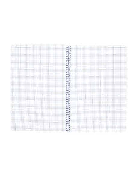 CUADERNO ESP. WONDER A4 T.PLASTICO 4MM 80H 90GR. ROSA *74928