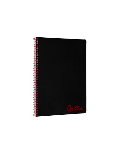 CUADERNO ESP. WONDER A4 T.PLASTICO 4MM 80H 90GR. NG.