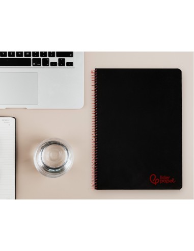 CUADERNO ESP. WONDER A4 T.PLASTICO 4MM 80H 90GR. NG.