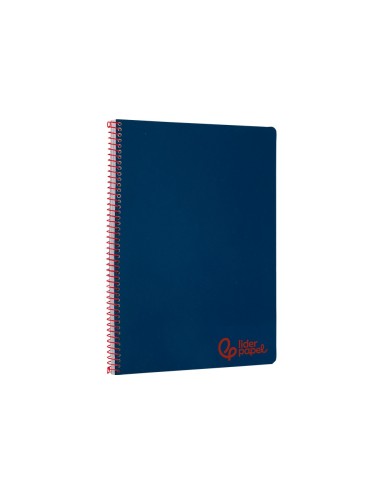 CUADERNO ESP. WONDER A4 T.PLASTICO 4MM 80H 90GR. AZ. MARINO