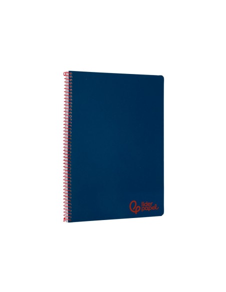 CUADERNO ESP. WONDER A4 T.PLASTICO 4MM 80H 90GR. AZ. MARINO