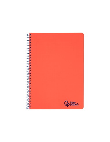 CUADERNO ESP. WONDER A4 T.PLASTICO 4MM 80H 90GR. RJ.