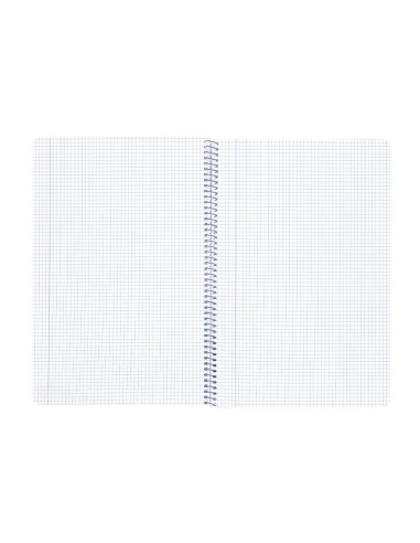 CUADERNO ESP. WONDER A4 T.PLASTICO 4MM 80H 90GR. RJ.