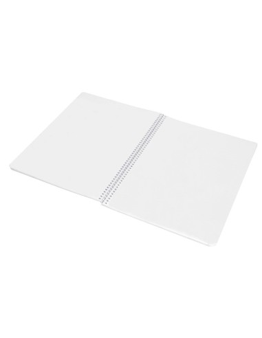 CUADERNO ESP. WONDER A4 T.PLASTICO LISO 80H 90GR. COL. SURT.