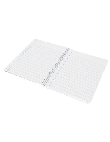CUADERNO ESP. WONDER A5 T.PLASTICO PAUTA 3.5MM 80H. 90G. SURT.
