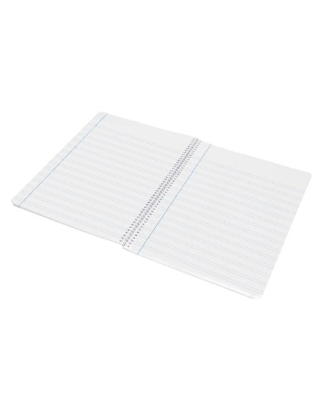 CUADERNO ESP. WONDER A5 T.PLASTICO PAUTA 3.5MM 80H. 90G. SURT.