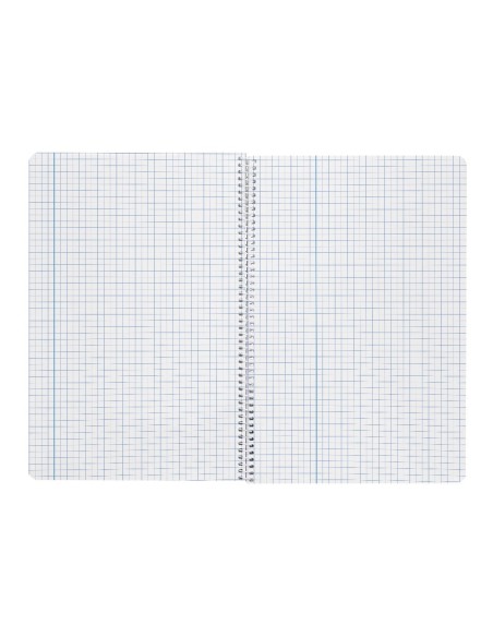 CUADERNO ESP.A4 WONDER T.PLAST.80H 90GR 5MM MARGEN SURT.