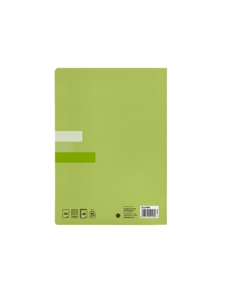 CUADERNO ENCOLADO SCRIPTUS A4 T.CARTON 4MM 48H. 90GR. COL.SURT.