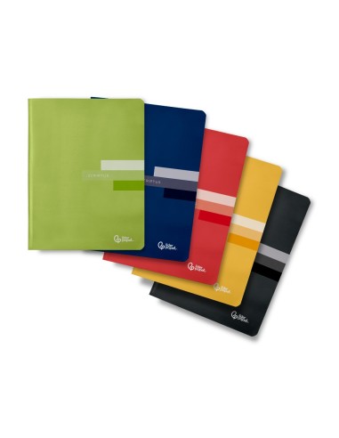 CUADERNO ENCOLADO SCRIPTUS A5 T.CARTON 8MM 48H. 90GR. COL.SURT.