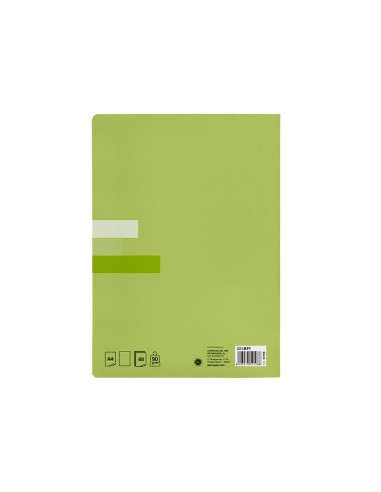 CUADERNO ENCOLADO SCRIPTUS A4 T.CARTON LISO 48H. 90GR. COL.SURT.