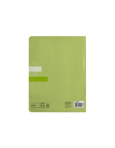 CUADERNO ENCOLADO SCRIPTUS A5 T.CARTON LISO 48H. 90GR. COL.SURT.