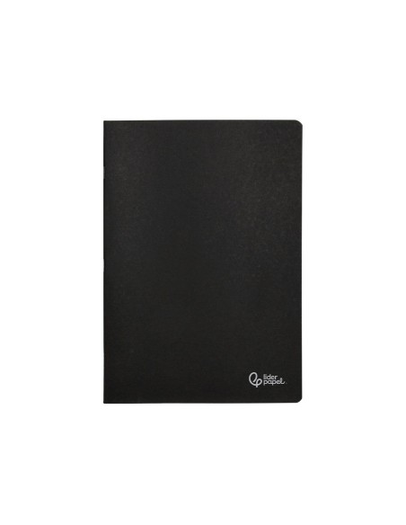CUADERNO ENCOLADO LIDERPAPEL A4 T.CARTON LISO 80H. 60GR. NG.