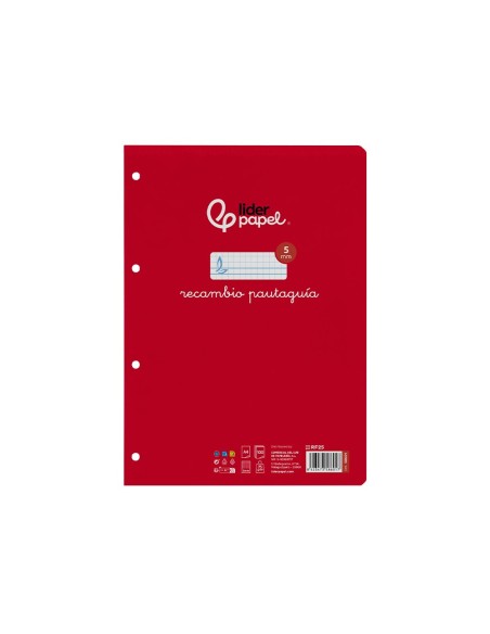 RECAMBIO LIDER.FL.100 H 4 TALADROS 70 GR CUADRO PAUT.5MM MARG**