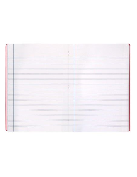 CUADERNO GRAP. 360 A4 T.PLASTICO PAUTA 2.5MM 48H. 90GR. SURT.