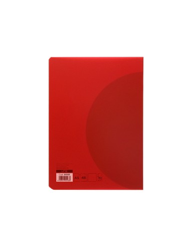 CUADERNO GRAP. 360 A5 T.PLASTICO LISO 48H. 90GR. SURT.