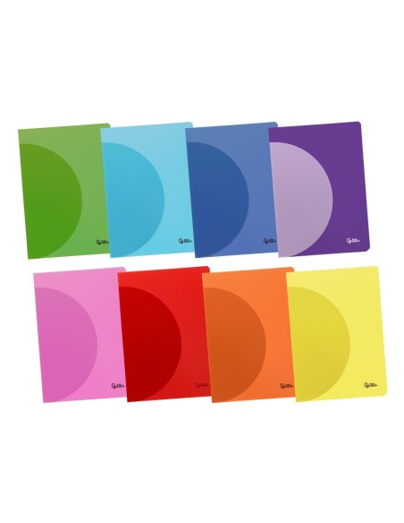 CUADERNO GRAP. 360 A5 T.PLASTICO 4MM 48H. 90GR. COL. SURT.