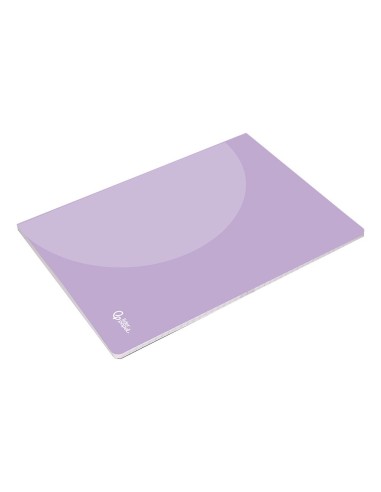 CUADERNO  360 T.DE PLAST.A5 48H. 90G/M2 LISO SIN MARGEN PASTEL SURT.