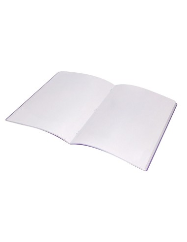 CUADERNO  360 T.DE PLAST.A4 48H. 90G/M2 LISO SIN MARGEN PASTEL SURT.