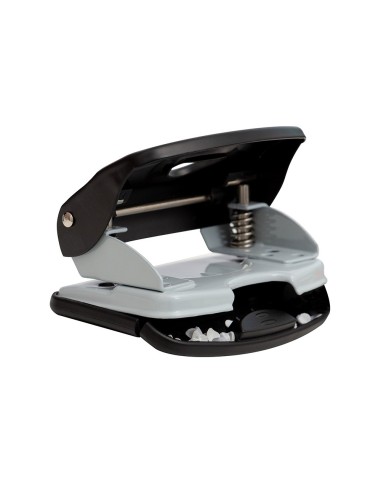 TALADRADOR Q-CONECT METAL NEGRO 2 TALADROS CAPACIDAD 40 HOJAS
