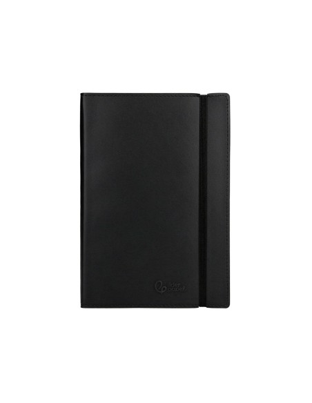 CUADERNO GRAP. LIDERPAPEL INDICE A5 4MM 120H. 70GR. NG. C/GOMA