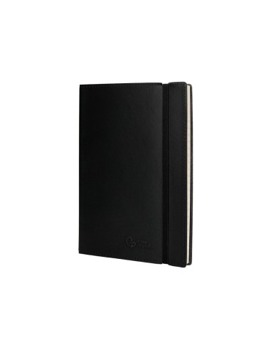 CUADERNO GRAP. LIDERPAPEL INDICE A5 4MM 120H. 70GR. NG. C/GOMA