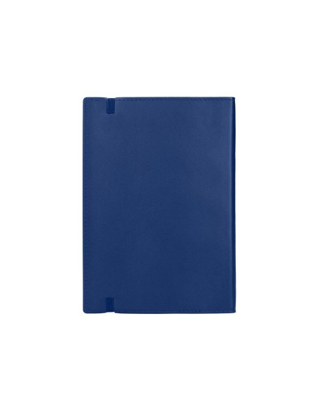 CUADERNO GRAP. LIDERPAPEL INDICE A6 4MM 120H. 70GR. AZ. C/GOMA