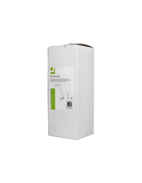 LAMPARA OFICINA Q-CON.SOBREMESA PRO.ABS 80 LEDS 7 W INTERRUPTOR BL.