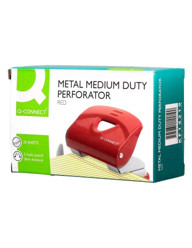 TALADRADOR Q-CON.KF14219 ROJO ABERTURA 2 MM CAP. 20 H.